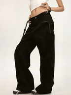 Barn - Style Zip Pocket Loose Fit Cargo Pants - COPPING THREADS - CT Select