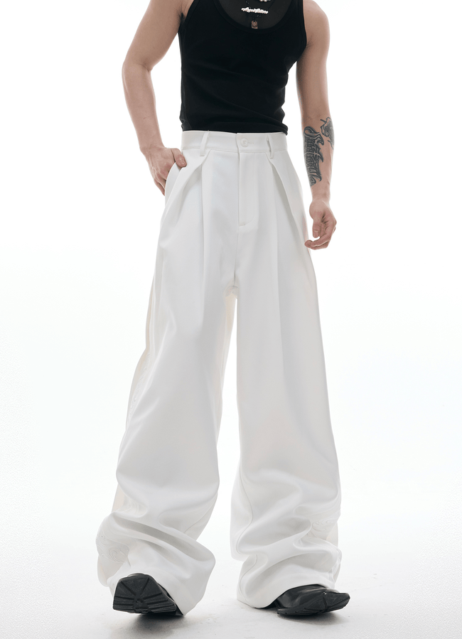 Baroque Embroidered Wide - Leg Trousers - COPPING THREADS - ArguE CulturE Hover Image