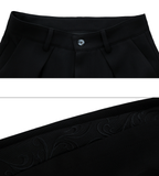 Baroque Embroidered Wide - Leg Trousers - COPPING THREADS - ArguE CulturE