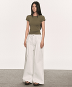 Basic Slim Fit Crewneck Tee - COPPING THREADS - Anna Aneae