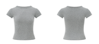 Basic Slim Fit Crewneck Tee - COPPING THREADS - Anna Aneae