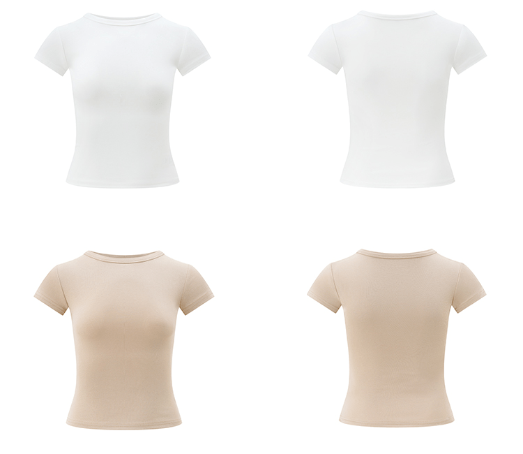 Basic Slim Fit Crewneck Tee - COPPING THREADS - Anna Aneae