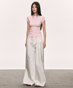 Basic Slim Fit Crewneck Tee - COPPING THREADS - Anna Aneae