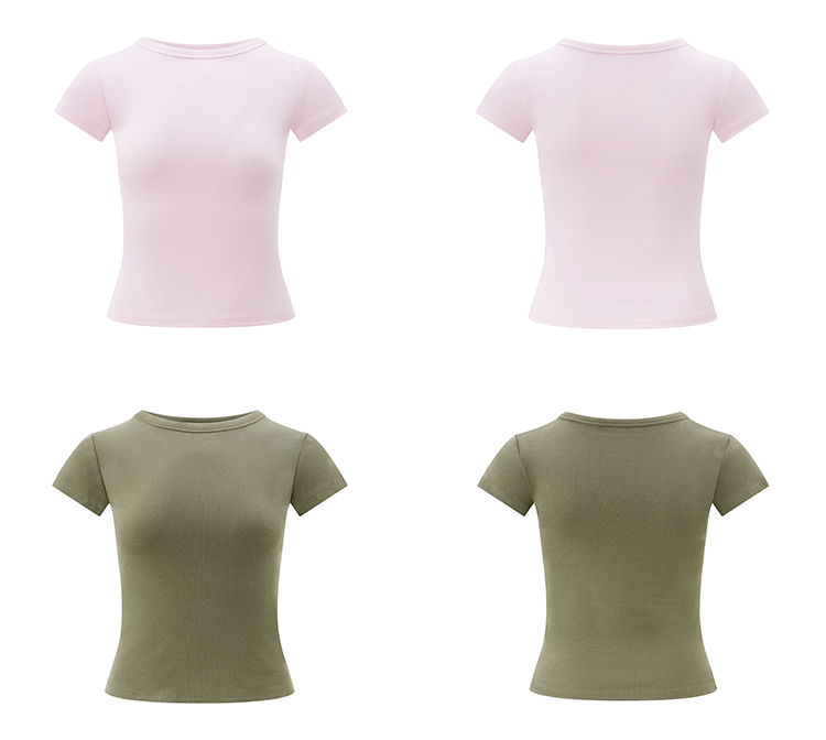 Basic Slim Fit Crewneck Tee - COPPING THREADS - Anna Aneae