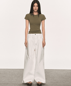 Basic Slim Fit Crewneck Tee - COPPING THREADS - Anna Aneae