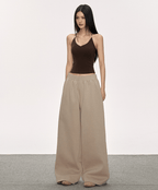 Beaded Strap Crisscross Halter Cami Top - COPPING THREADS - Anna Aneae