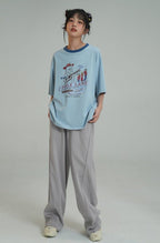 Bear Print Tee - COPPING THREADS - FOLK LANE