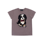Bernese Mountain Dog Knit Print Tee - COPPING THREADS - APRIORITY
