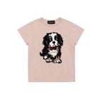 Bernese Mountain Dog Knit Print Tee - COPPING THREADS - APRIORITY