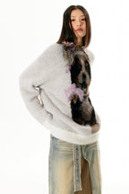 Bernese Mountain Dog Print Pullover Sweater - COPPING THREADS - APRIORITY