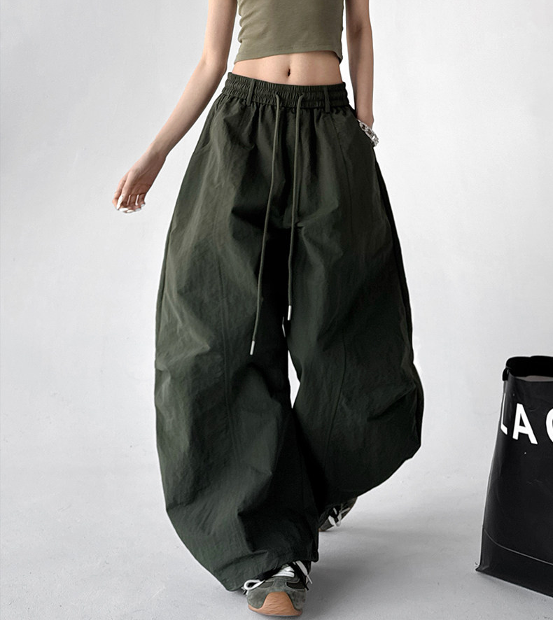 Dopamine Wide-Leg Parachute Pants - CT785