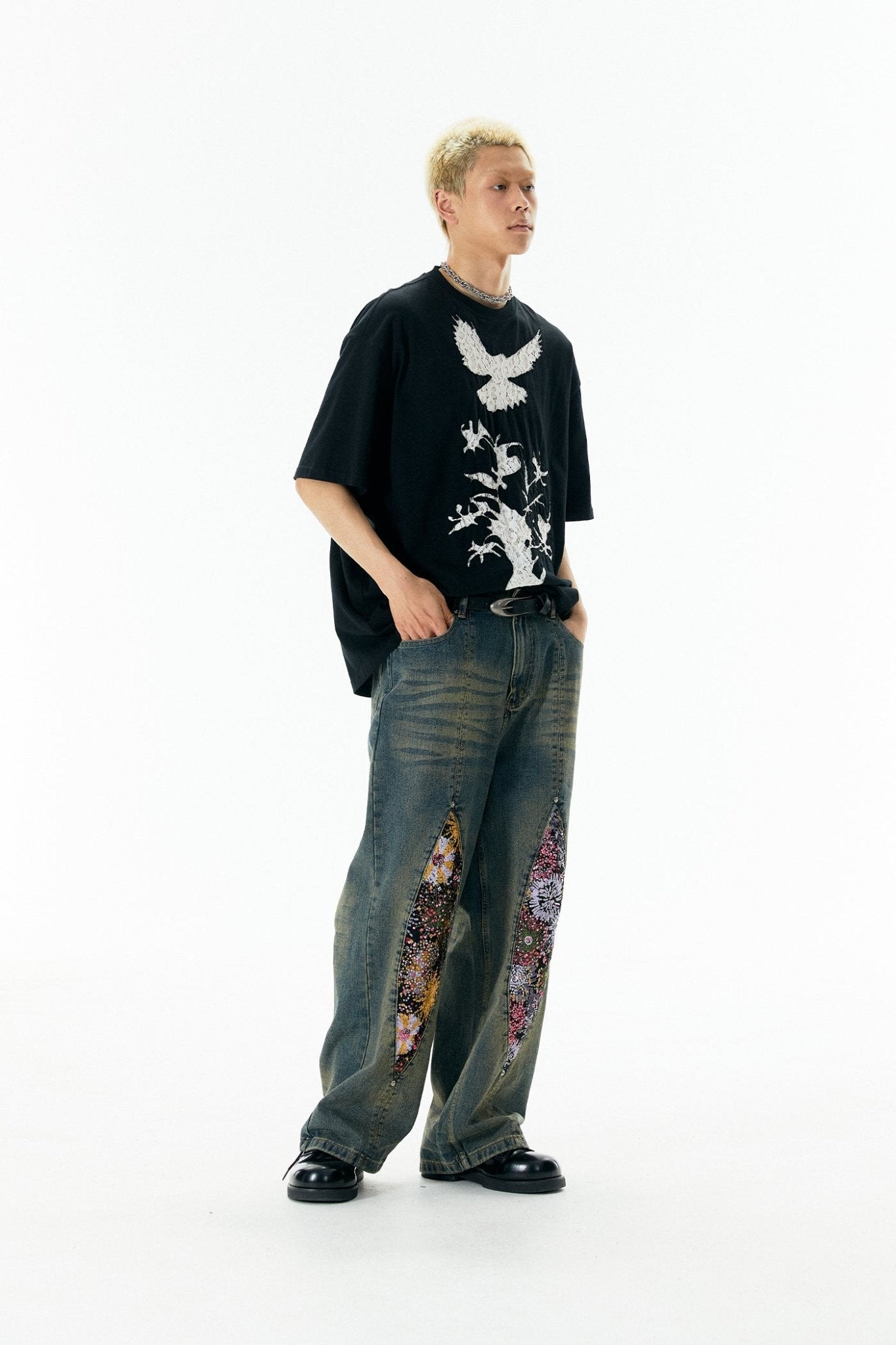 Bird Lace Hollow - out Tee - COPPING THREADS - APRIORITY