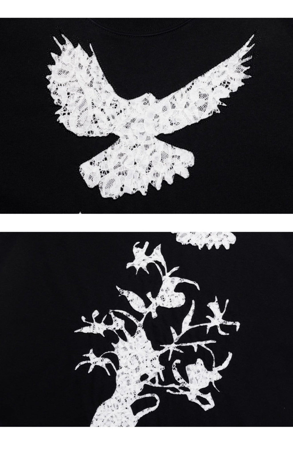 Bird Lace Hollow - out Tee - COPPING THREADS - APRIORITY
