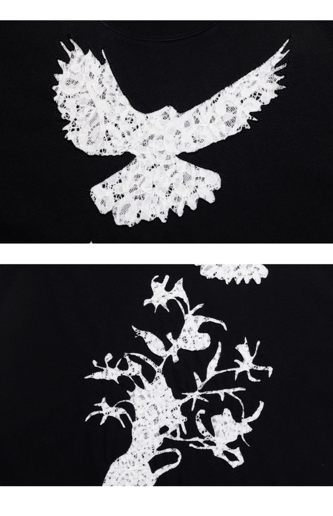Bird Lace Hollow - out Tee - COPPING THREADS - APRIORITY