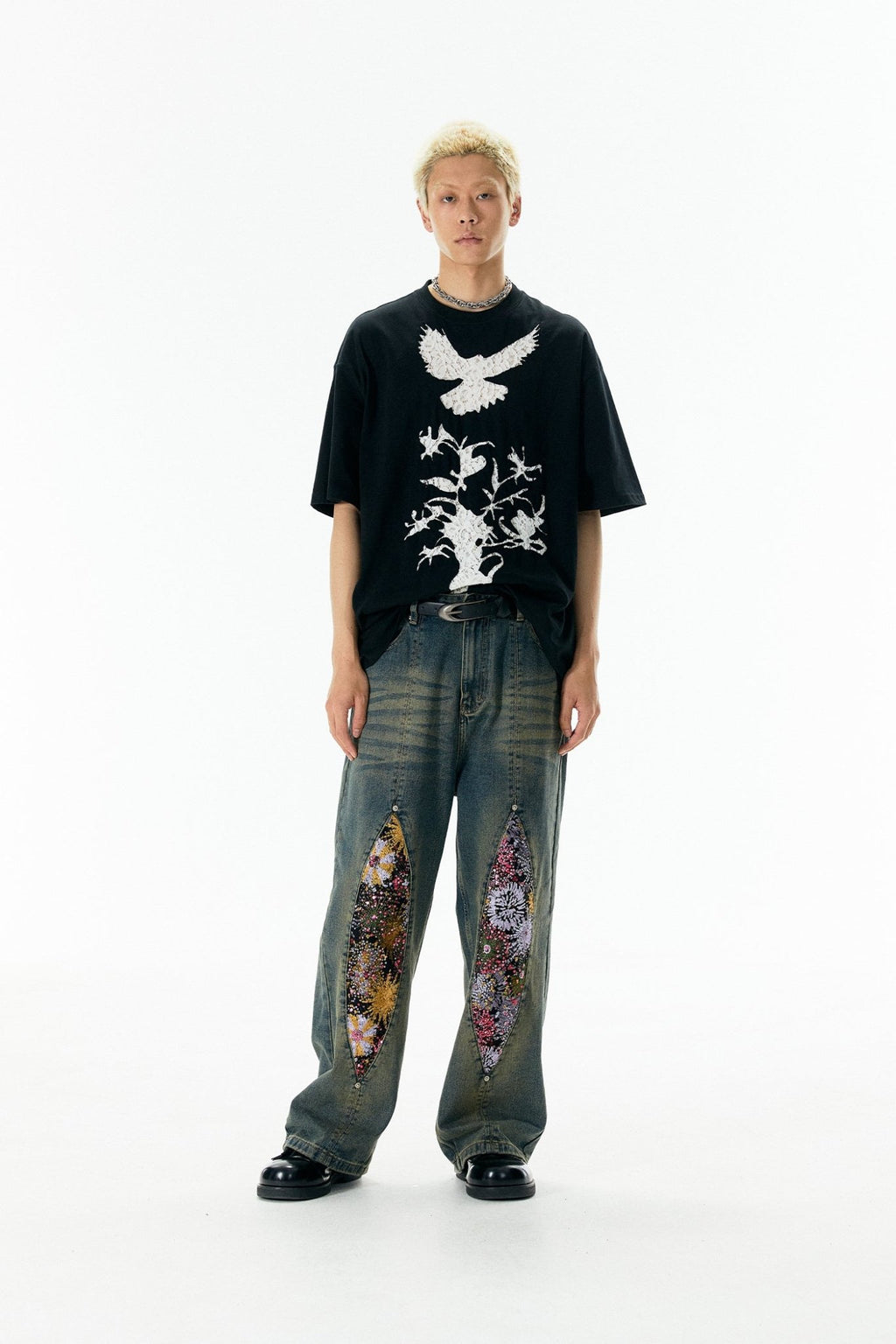 Bird Lace Hollow - out Tee - COPPING THREADS - APRIORITY