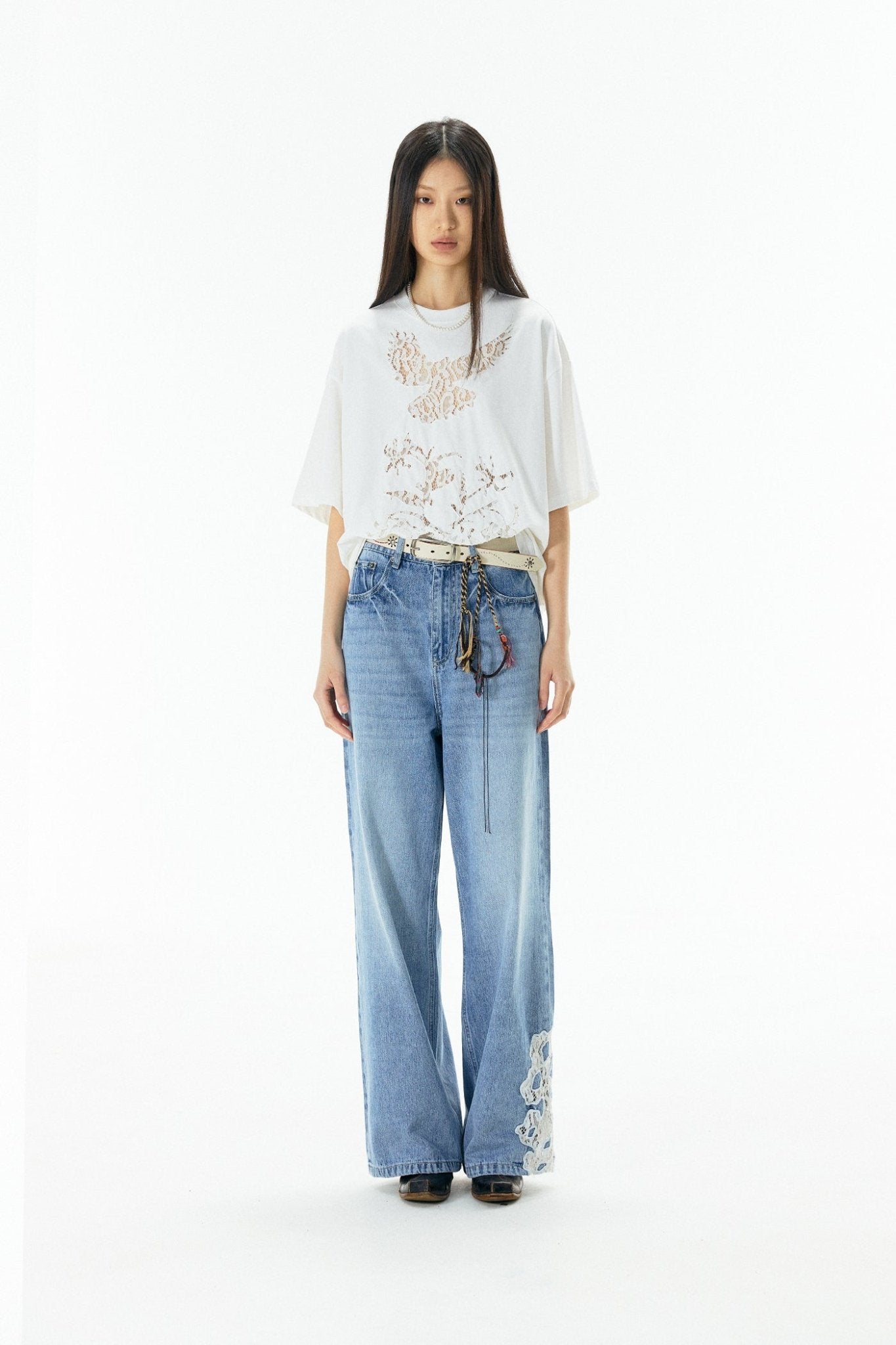 Bird Lace Hollow - out Tee - COPPING THREADS - APRIORITY