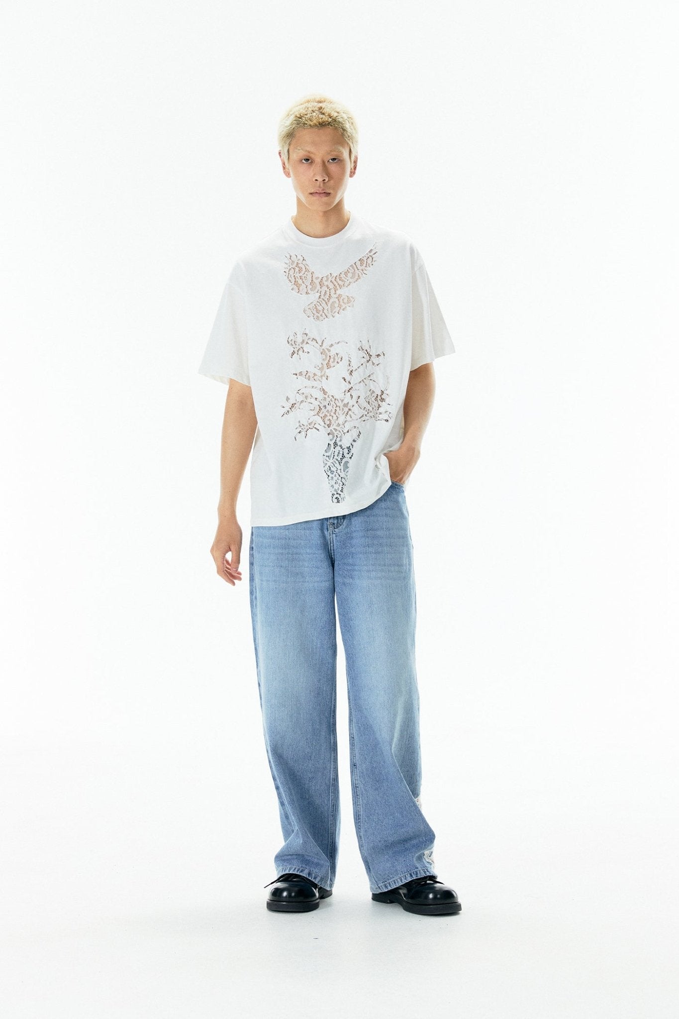 Bird Lace Hollow - out Tee - COPPING THREADS - APRIORITY