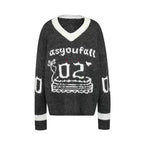 Birthday Cake Candle Intarsia Knit Sweater - COPPING THREADS - AYF