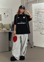 Blokette Style Deconstructed Letter Print Tee - COPPING THREADS - CHICISLAND