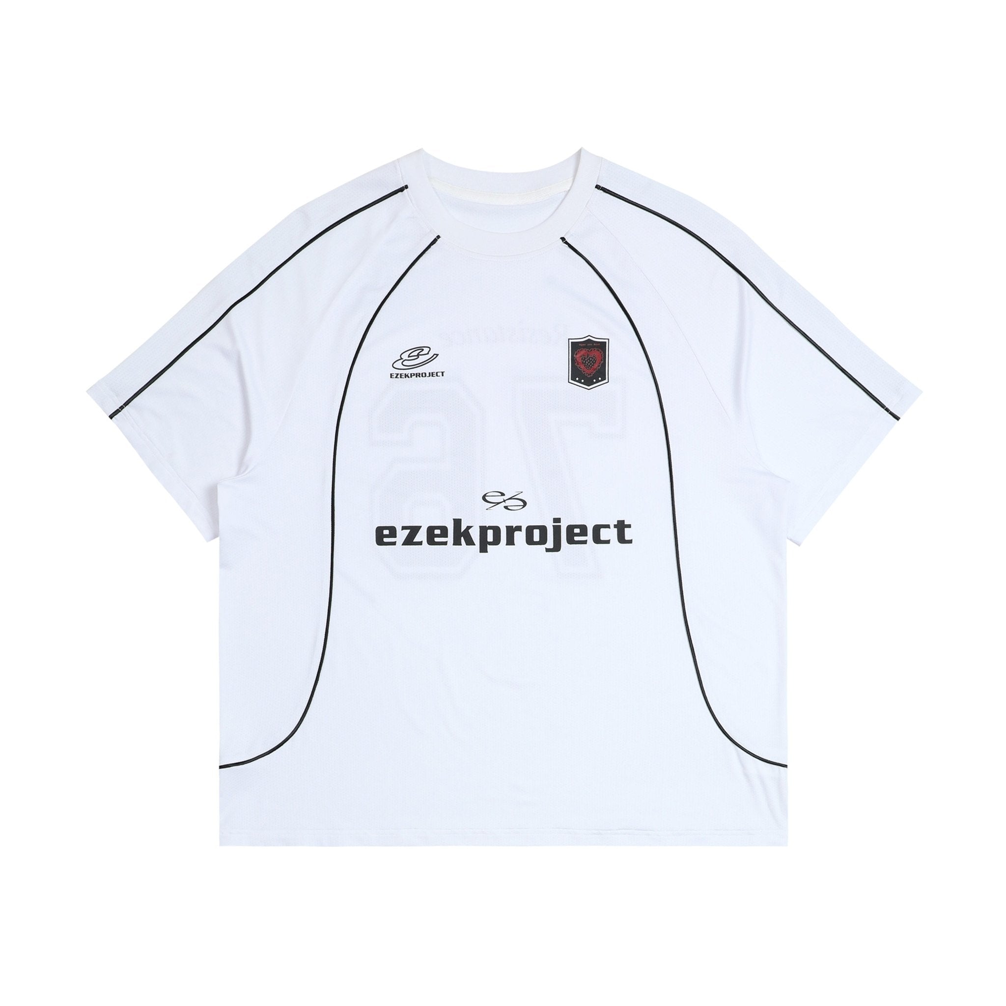 Blokette Style Deconstructed Letter Print Tee - COPPING THREADS - CHICISLAND