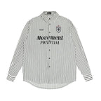 Blokette Vertical Stripe Long Sleeve Jersey Shirt - COPPING THREADS - CHICISLAND