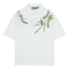 Botanical Embroidered Waffle Knit Polo Shirt - COPPING THREADS - Harsh and Cruel