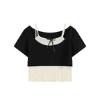 Bow Two - Piece Tee - COPPING THREADS - RAYOHOPP