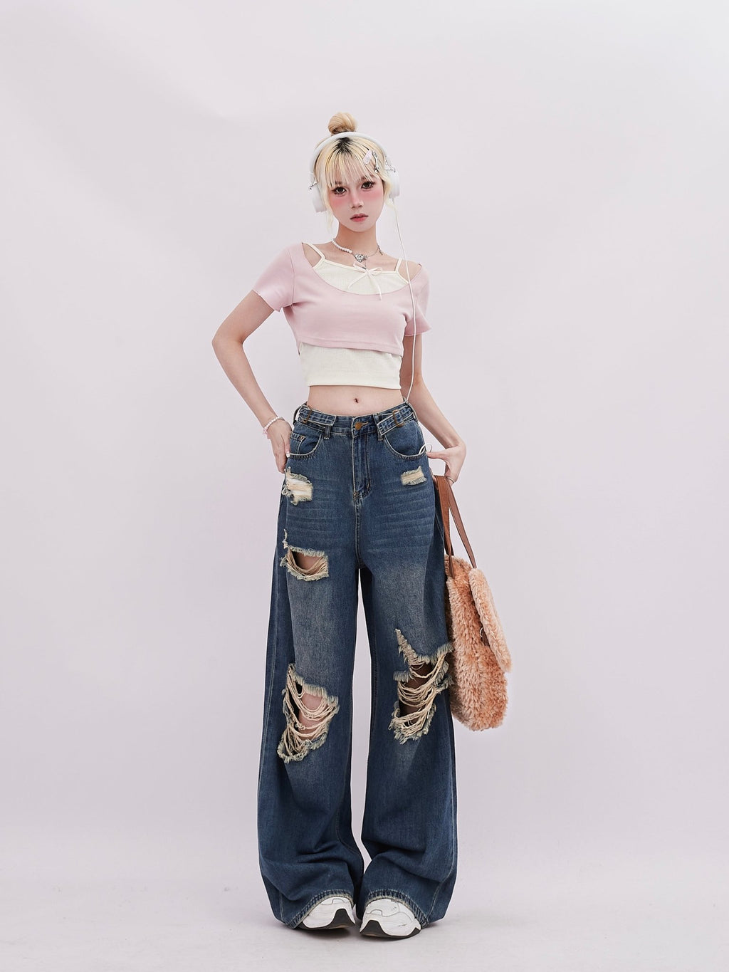 Bow Two - Piece Tee - COPPING THREADS - RAYOHOPP