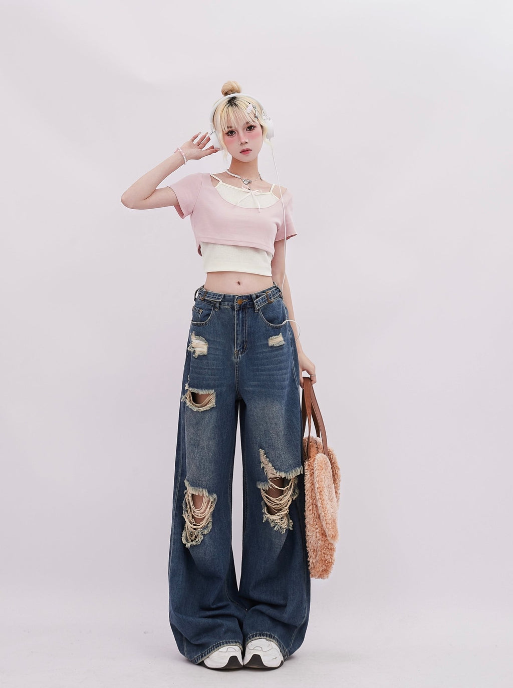 Bow Two - Piece Tee - COPPING THREADS - RAYOHOPP