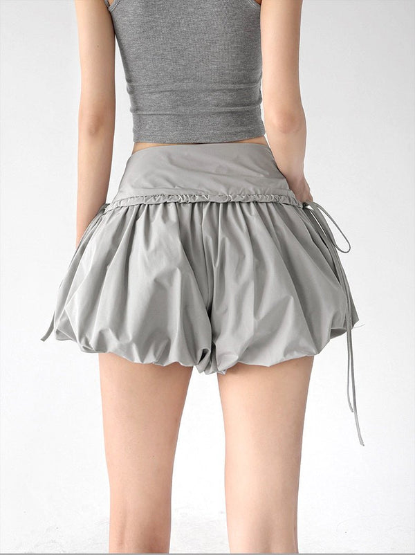 Bow-Waist Bubble Shorts - CT6221 - COPPING THREADS - CT ORIGINALS