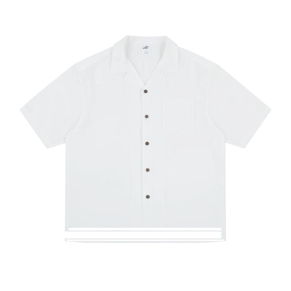 Boxy Camp-Collar Shirt - COPPING THREADS - IDLT