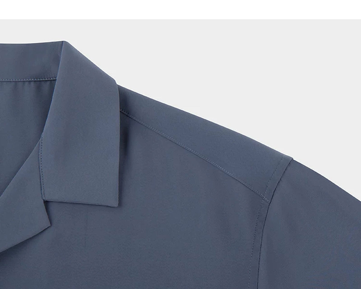 Boxy Camp-Collar Shirt - COPPING THREADS - IDLT