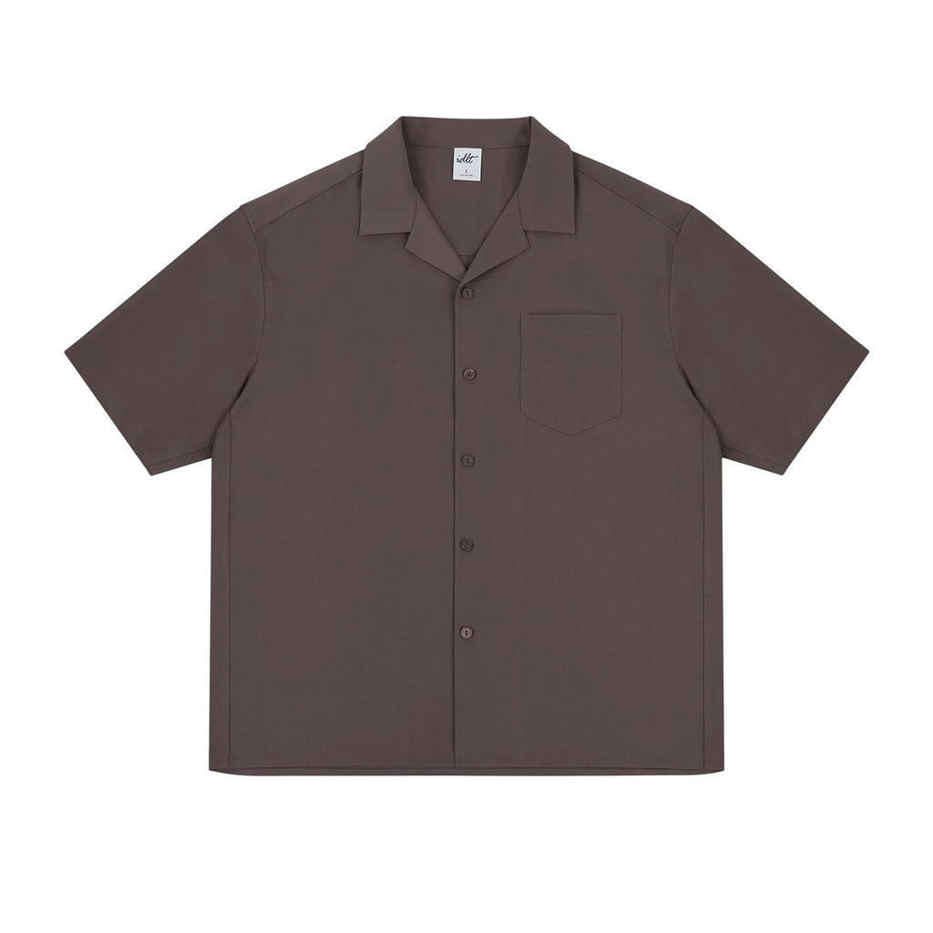 Boxy Camp-Collar Shirt - COPPING THREADS - IDLT