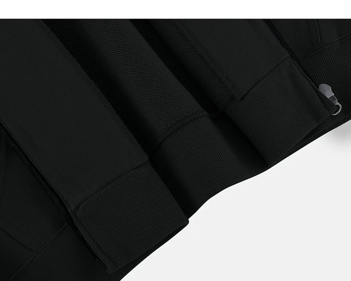 Boxy Cropped Zip Hoodie - COPPING THREADS - IDLT