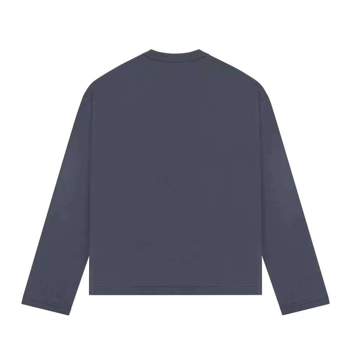 Boxy Long-Sleeve Henley - COPPING THREADS - IDLT