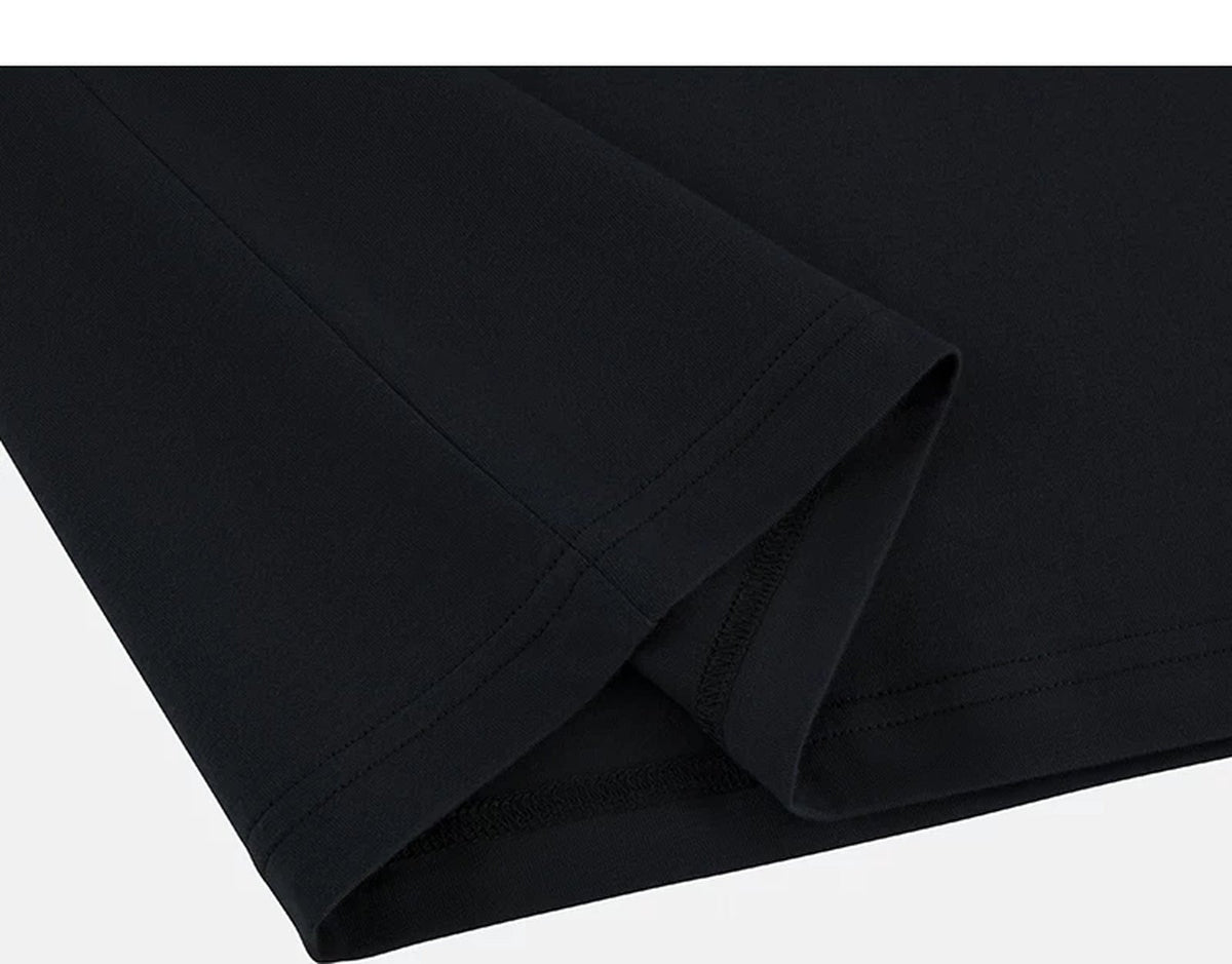 Boxy Long-Sleeve Henley - COPPING THREADS - IDLT