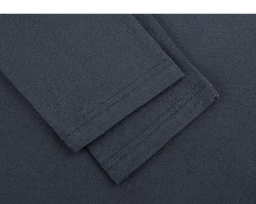 Boxy Long-Sleeve Henley - COPPING THREADS - IDLT