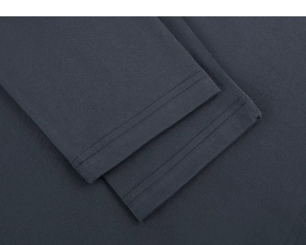 Boxy Long-Sleeve Henley - COPPING THREADS - IDLT