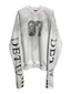Boxy Vintage Skull Graphic Sweatshirt - COPPING THREADS - DETW