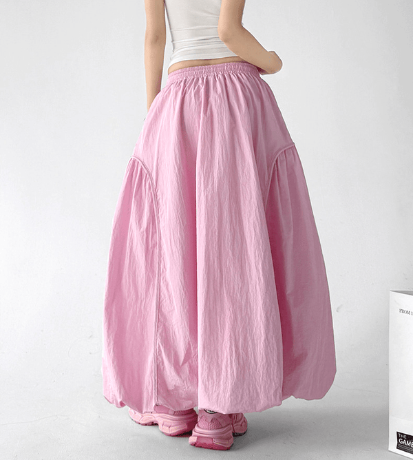 Bubble Hem Maxi Skirt - CT6208 - COPPING THREADS - CT Select