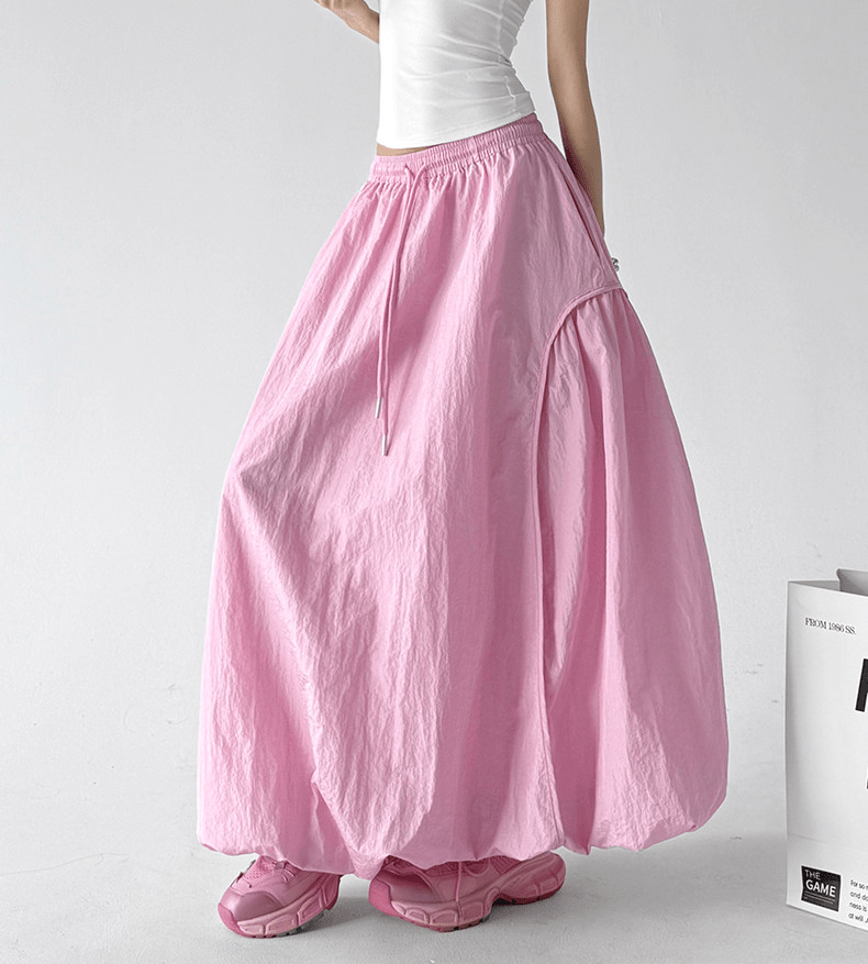 Bubble Hem Maxi Skirt - CT6208 - COPPING THREADS - CT Select