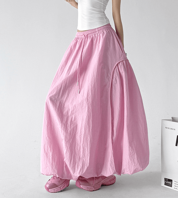 Bubble Hem Maxi Skirt - CT6208 - COPPING THREADS - CT Select