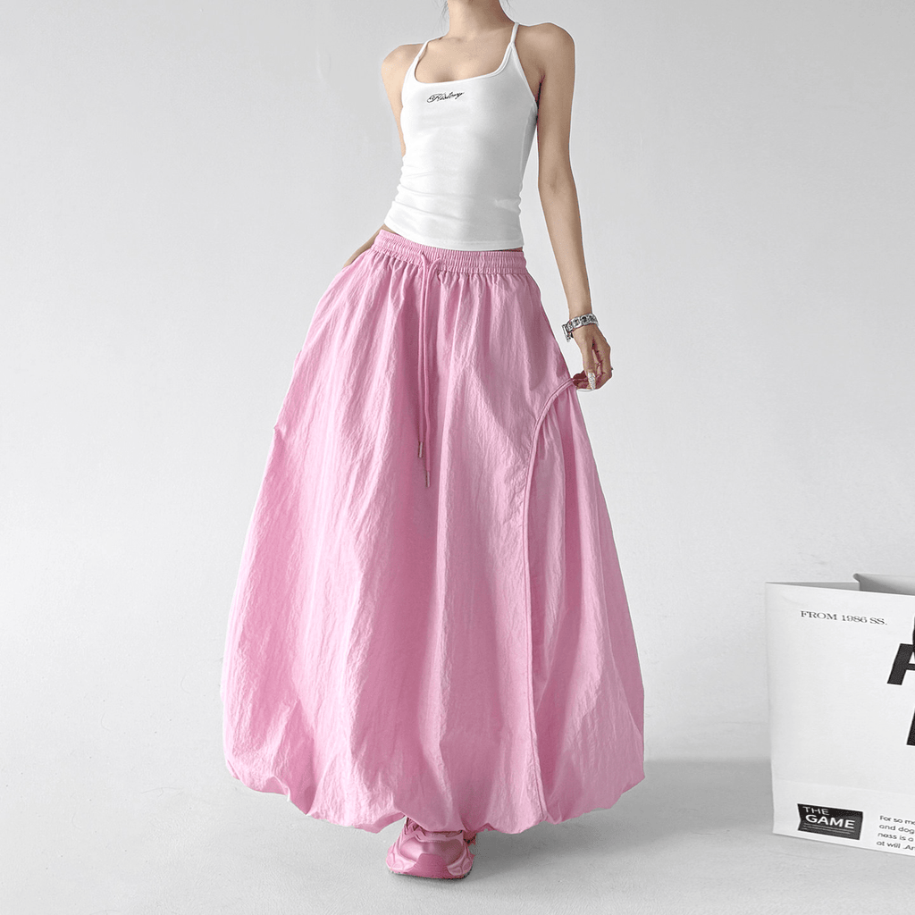 Bubble Hem Maxi Skirt - CT6208 - COPPING THREADS - CT Select