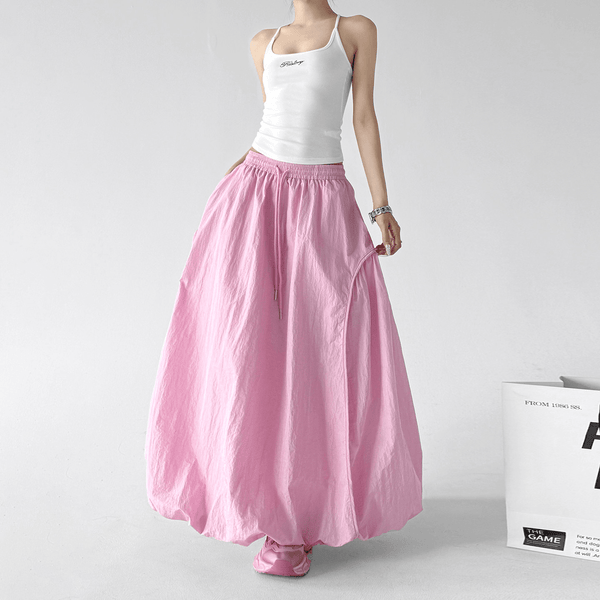 Bubble Hem Maxi Skirt - CT6208 - COPPING THREADS - CT Select