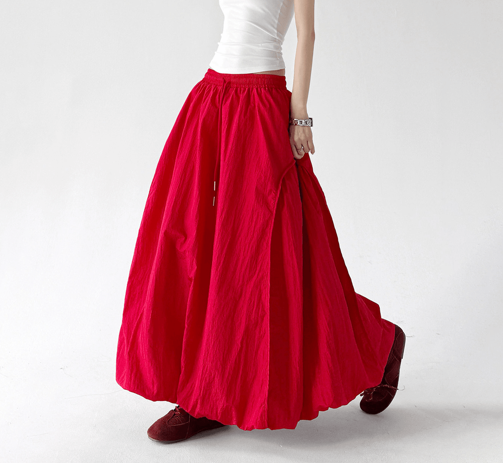 Bubble Hem Maxi Skirt - CT6208 - COPPING THREADS - CT Select