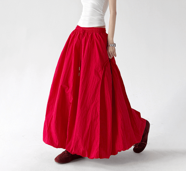 Bubble Hem Maxi Skirt - CT6208 - COPPING THREADS - CT Select