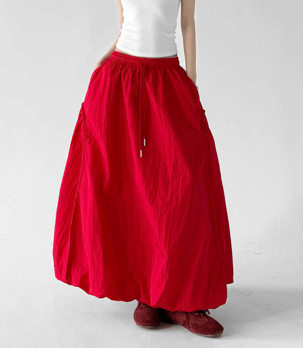Bubble Hem Maxi Skirt - CT6208 - COPPING THREADS - CT Select