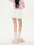 Bubble Hem Mini Skirt - COPPING THREADS - CHICISLAND