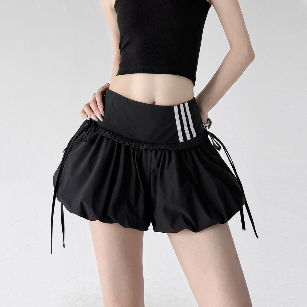 Bubble-Hem Tie Skort - CT6222 - COPPING THREADS - CT ORIGINALS