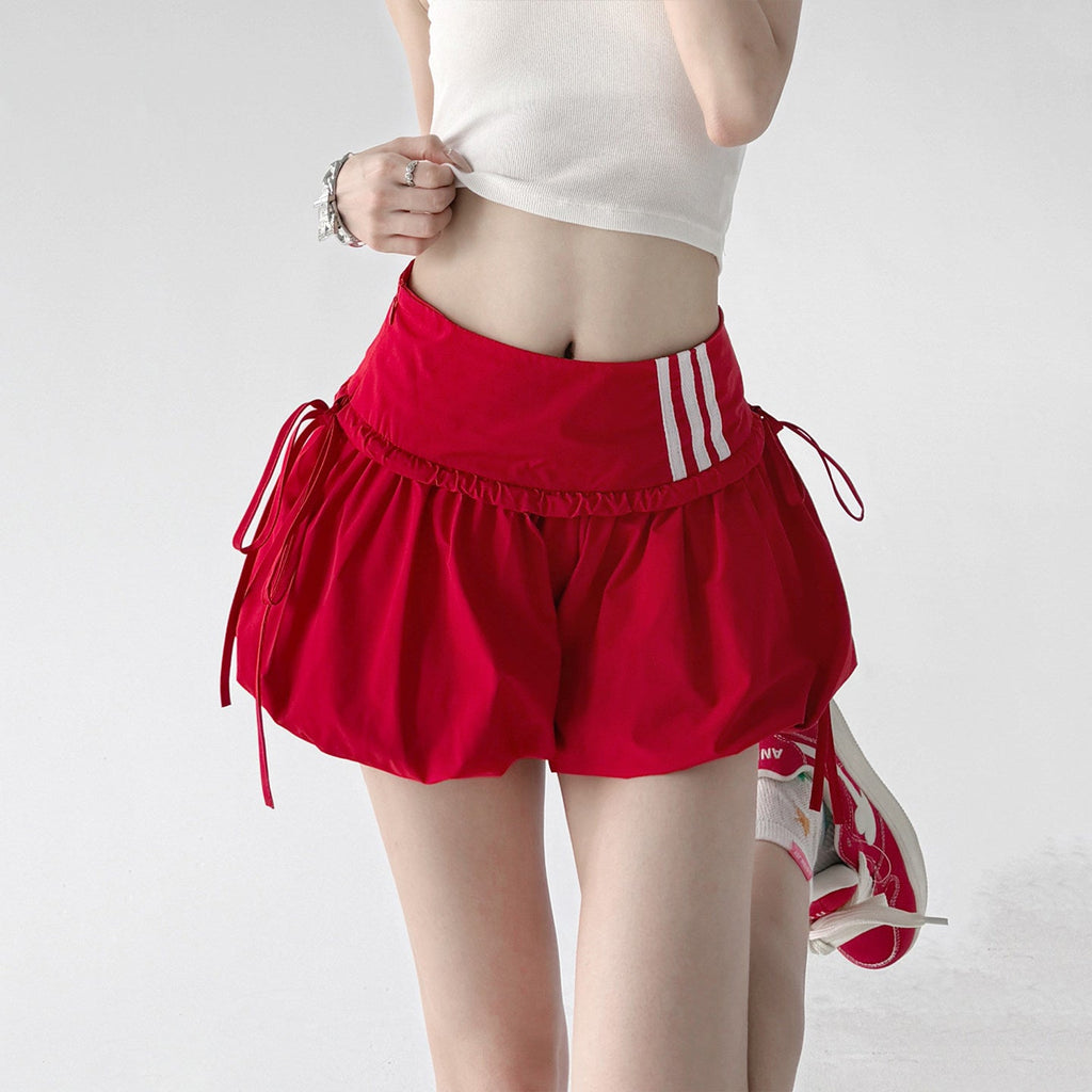 Bubble-Hem Tie Skort - CT6222 - COPPING THREADS - CT ORIGINALS